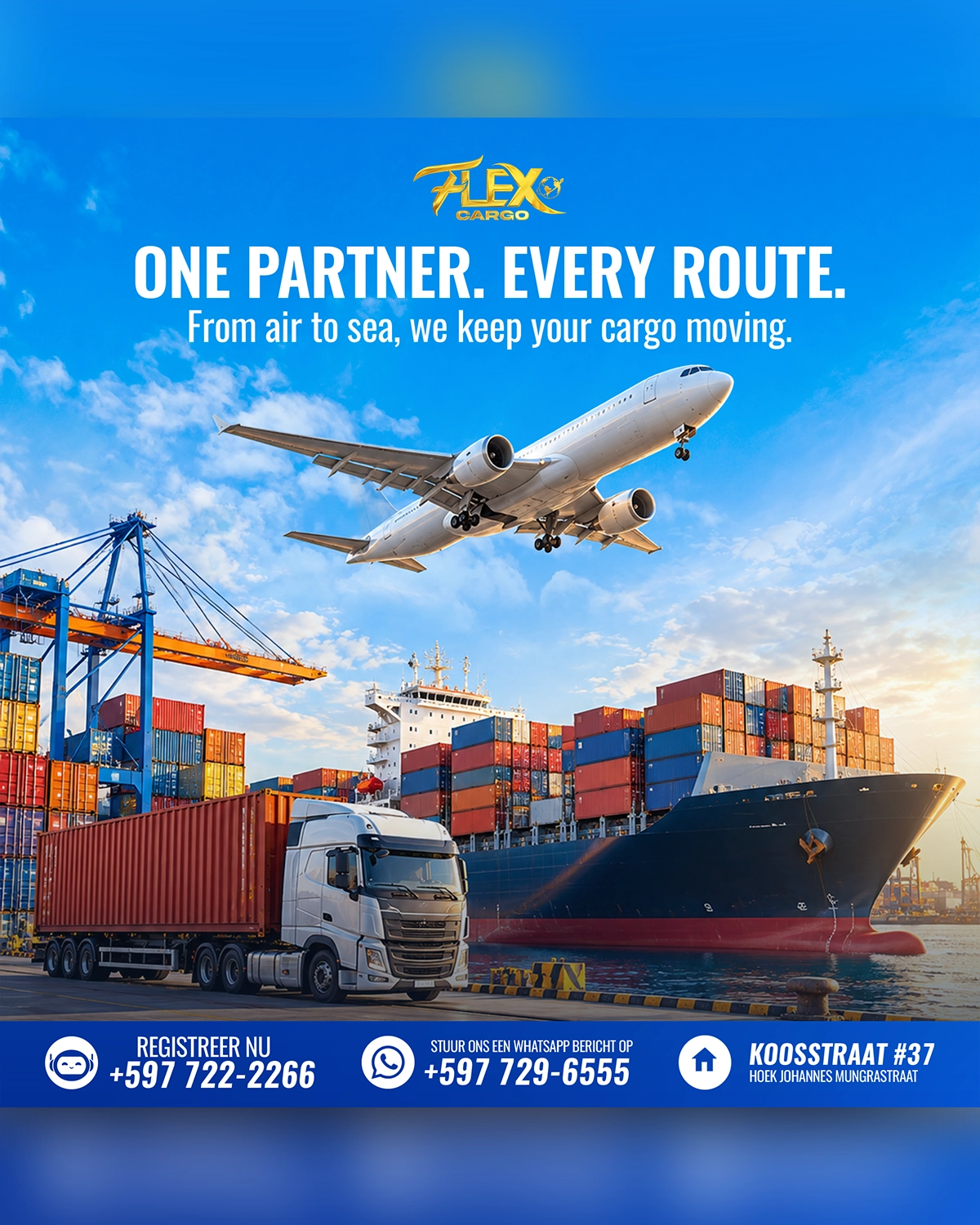 Flex Cargo campaign